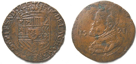 jeton Dole 1591