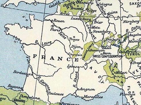 La Franche-Comté et les possessions des Habsbourg 
