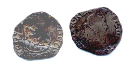 Carolus coin cassé